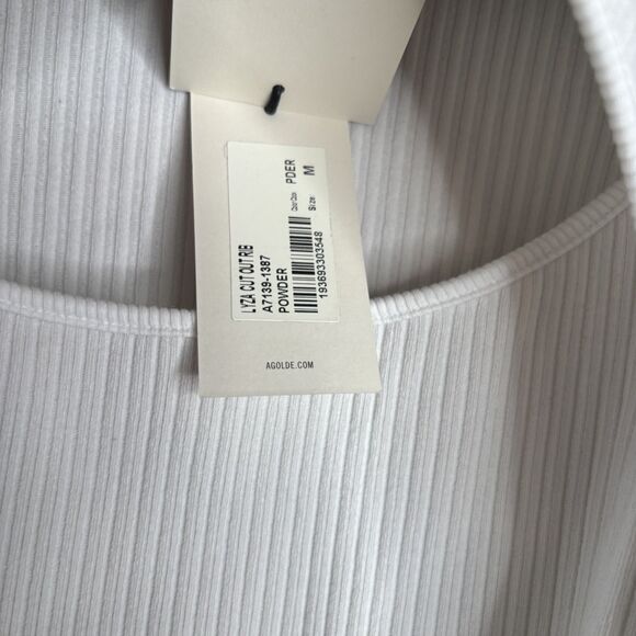 AGOLDE Lyza Cut Out Rib Top - Picture 4 of 6
